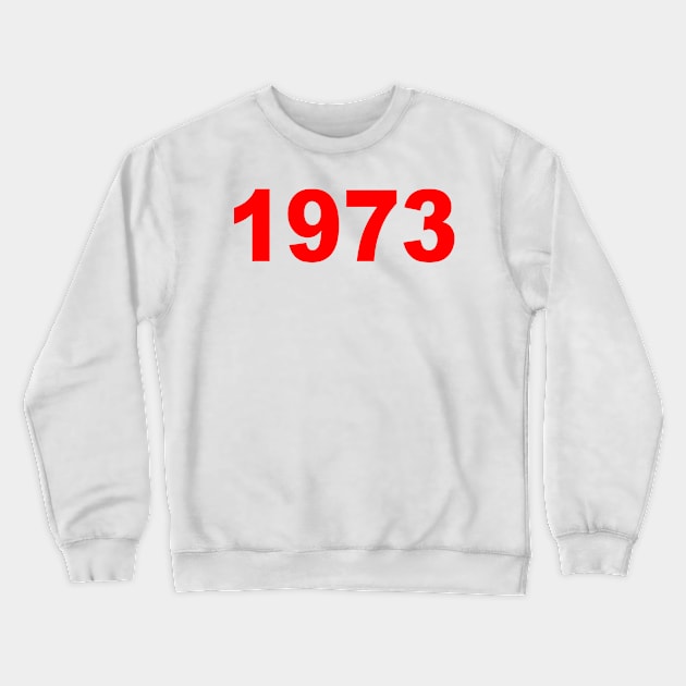 1973 Red Crewneck Sweatshirt by Vladimir Zevenckih